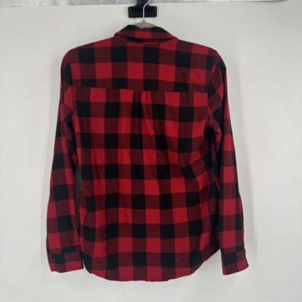 Abercrombie & Fitch Women’s Buffalo Plaid Button Down Soft A&F Collection Small - Picture 12 of 12